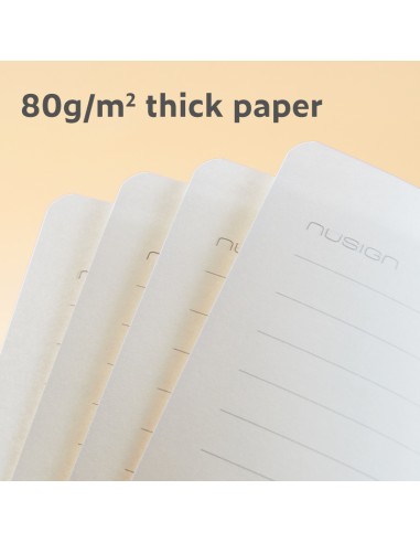 Nusign Leather Cover Notebook A5 210mm*148mm 96 sheets Green