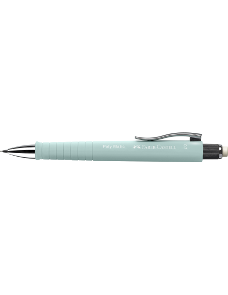 Mehaaniline harilik pliiats Faber-Castell Poly-Matic, 0.7mm kariibi sinine