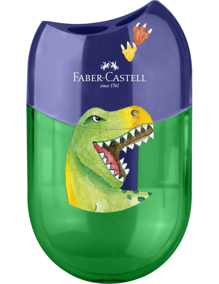 Pliiatsiteritaja Faber-Castell 2 avaga Dino