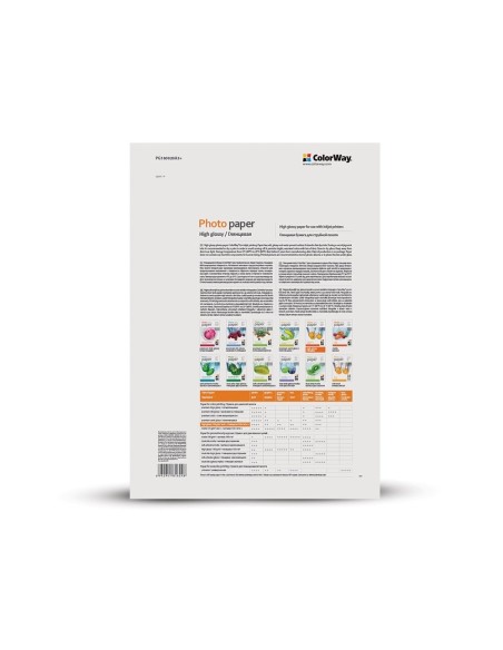 Photo paper ColorWay high glossy 180g/m, A3+, 20pc