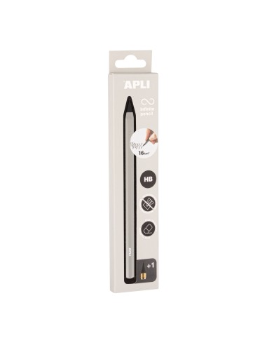 B. INFINITE PENCIL HB GREY COLOR 1U