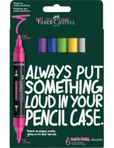 Acrylic Marker multimark SP 6 Vibrant