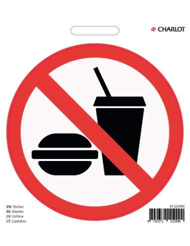 Label 85x85mm