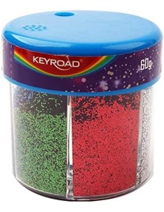 Glitter sparkle 60grams,(6X10grams)/pot, 12pcs/display box
