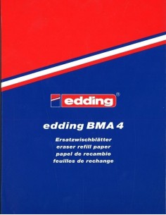 edding BMA 4 eraser refill paper