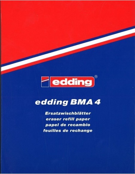 edding BMA 4 eraser refill paper