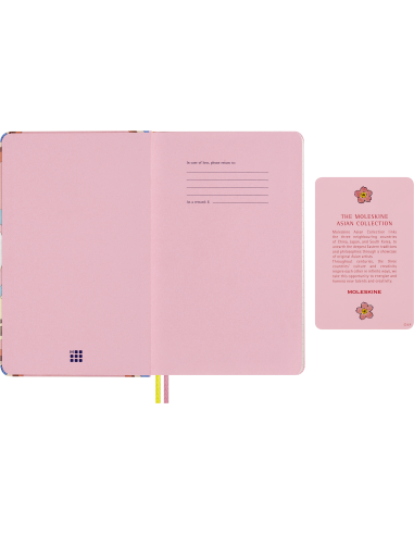 Kalendermärkmik Moleskine Sakura dateerimata 13x21cm, nädal
