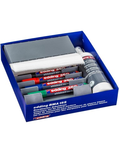 edding BMA 15S whiteboard marker accessory set