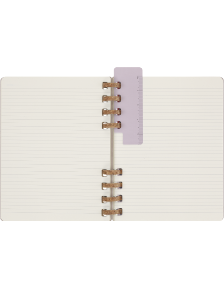 Kalendermärkmik Moleskine dateerimata 20x25cm, nädal, spiraal, valge