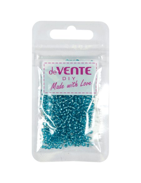 Helmed deVENTE ümmargused, metallik, Ø 2 mm, helesinine