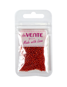 Helmed deVENTE ümmargused, metallik, Ø 2 mm, punane