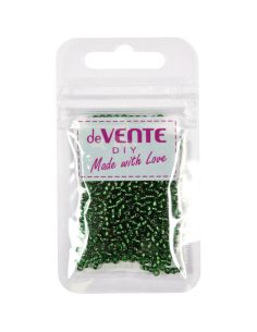 Helmed deVENTE ümmargused, metallik, Ø 2 mm, roheline