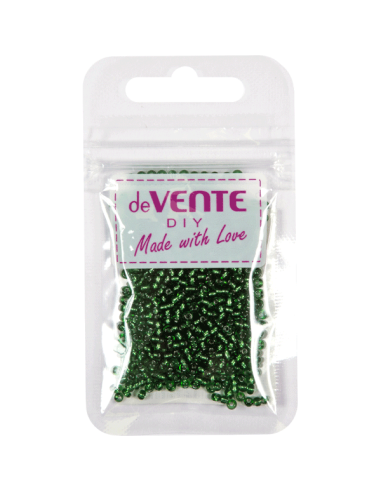 Helmed deVENTE ümmargused, metallik, Ø 2 mm, roheline