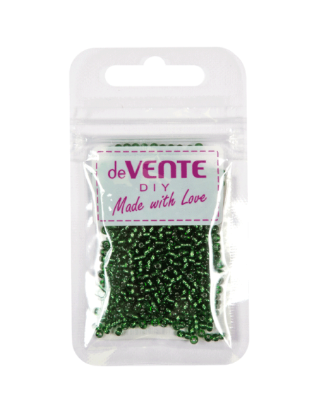 Helmed deVENTE ümmargused, metallik, Ø 2 mm, roheline