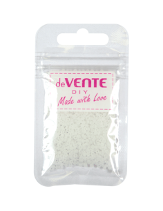 Helmed deVENTE ümmargused, frosted, Ø 2 mm, valge
