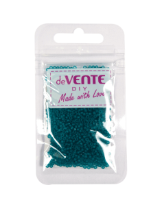 Helmed deVENTE ümmargused, frosted, Ø 2 mm, türkiis