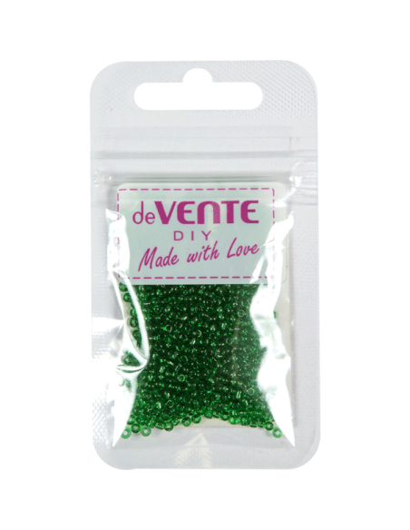 Helmed deVENTE ümmargused, läbipaistvad, Ø 2 mm, roheline
