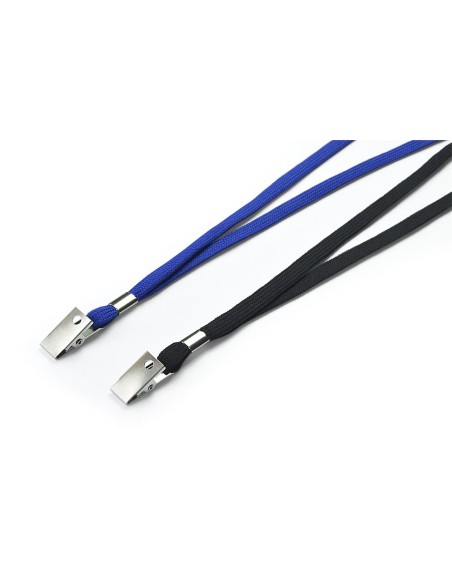 Tekstiilpael 10mm, krokoklambriga, must 1tk.