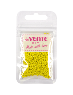 Helmed deVENTE ümmargused, matt, Ø 2 mm, kollane
