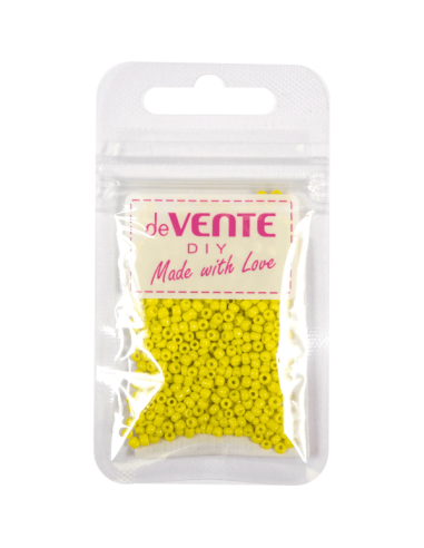 Helmed deVENTE ümmargused, matt, Ø 2 mm, kollane