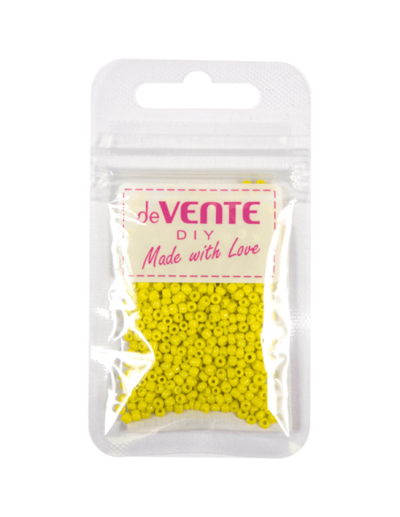 Helmed deVENTE ümmargused, matt, Ø 2 mm, kollane