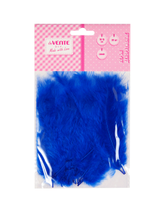 Dekoratiivsed suled deVENTE 10-15cm 30tk/pk, naturaalsed kalkuni, sinised
