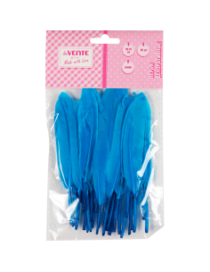 Dekoratiivsed suled deVENTE 10-15cm 30tk/pk, naturaalsed hani, sinised