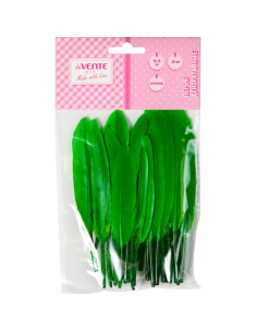 Dekoratiivsed suled deVENTE 10-15cm 30tk/pk, naturaalsed hani, rohelised