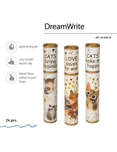 Pastapliiats Bruno Visconti DreamWrite Magic Day 0.7mm sinine assortii