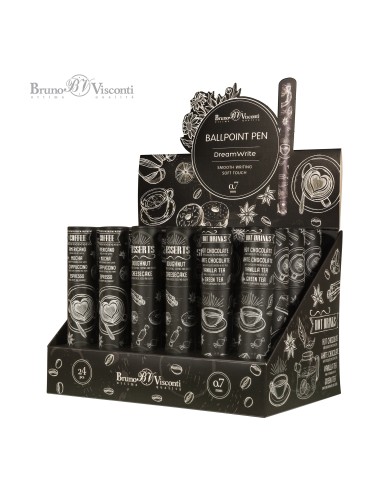 Pastapliiats Bruno Visconti DreamWrite Caffè nero 0.7mm sinine assortii