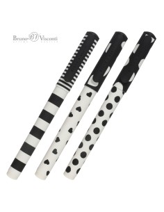 Pastapliiats Bruno Visconti DreamWrite Black&White 0.7mm sinine assortii 2