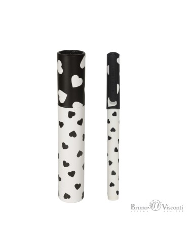 Pastapliiats Bruno Visconti DreamWrite Black&White 0.7mm sinine assortii