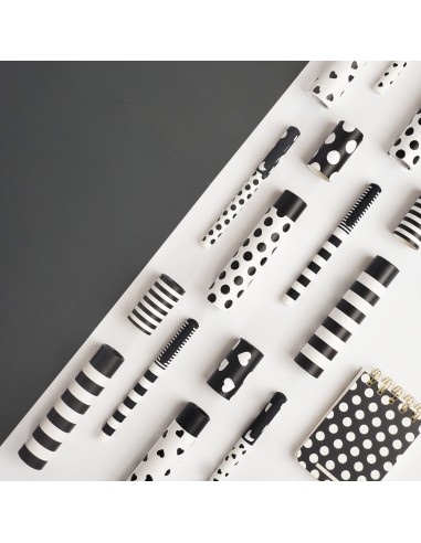 Pastapliiats Bruno Visconti DreamWrite Black&White 0.7mm sinine assortii
