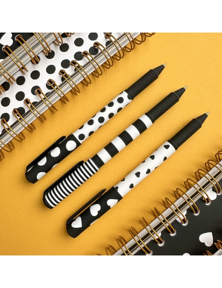Pastapliiats Bruno Visconti DreamWrite Black&White 0.7mm sinine assortii