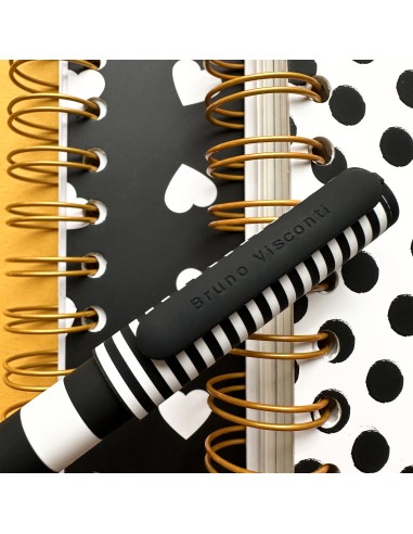 Pastapliiats Bruno Visconti DreamWrite Black&White 0.7mm sinine assortii