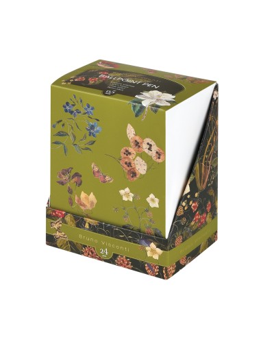 Pastapliiats Bruno Visconti ArtClick Flora.Black night 0.5mm sinine assortii