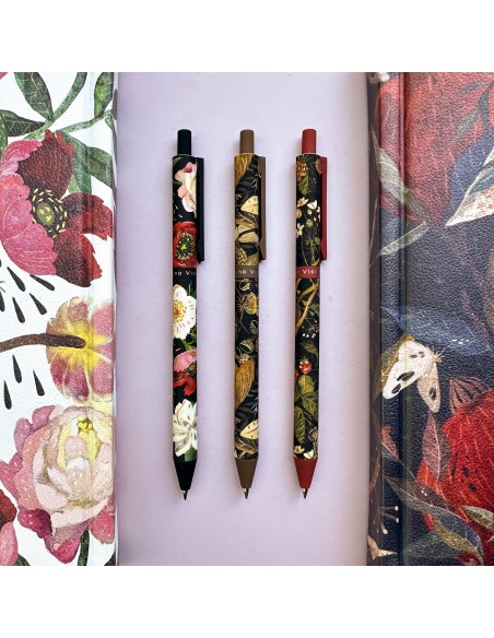 Pastapliiats Bruno Visconti ArtClick Flora.Black night 0.5mm sinine assortii