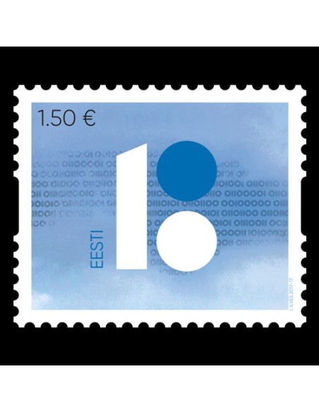 *Postage stamp Eesti 1,50