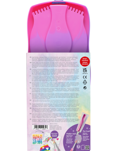 Con paint box 12 unicorn chinese white