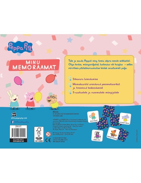 Põrsas Peppa. Minu memoraamat