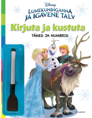 Lumekuninganna ja igavene talv. Kirjuta ja kustuta. Tähed ja numbrid