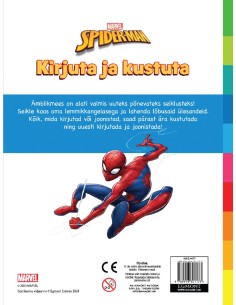 Spiderman. Kirjuta ja kustuta 2
