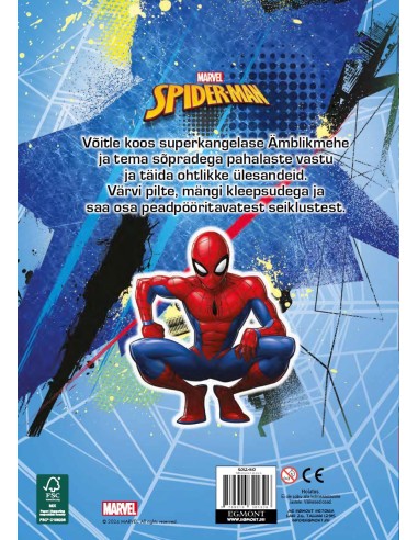 Spiderman. Värvimisraamat