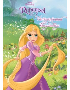 Disney Printsess. Rapuntsel värvimisraamat