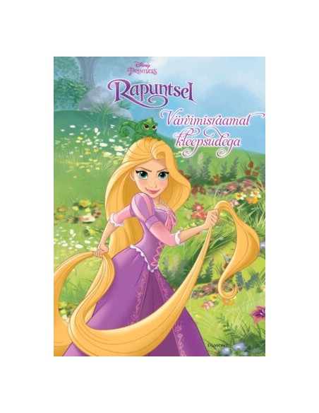 Disney Printsess. Rapuntsel värvimisraamat
