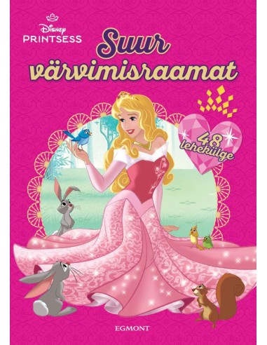 Disney Printsess. Suur värvimisraamat