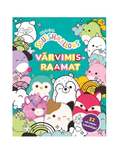 Squishmallows. Värvimisraamat