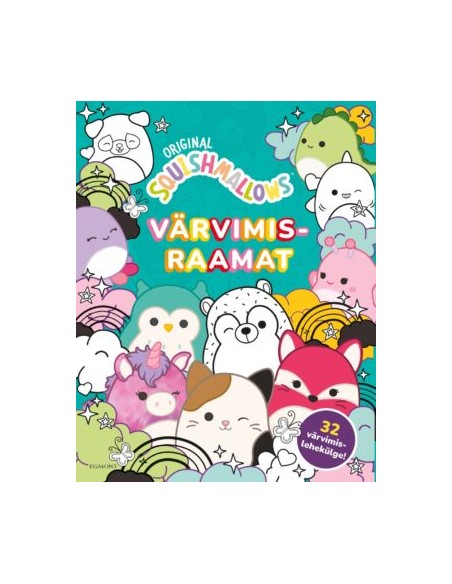 Squishmallows. Värvimisraamat
