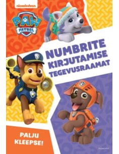Paw Patrol. Numbrite kirjutamise tegevusraamat