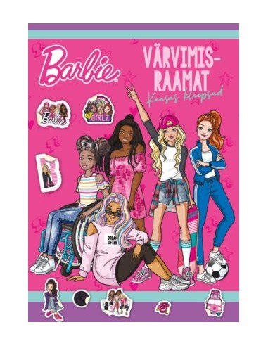 Barbie. Värvimisraamat